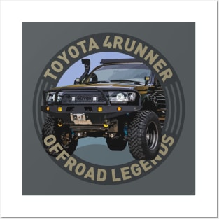 4x4 Offroad Legends: Toyota 4Runner N180 Posters and Art